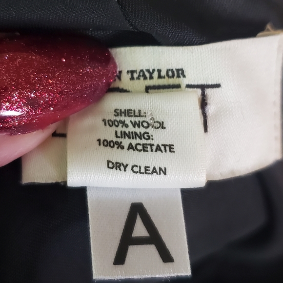 ❣HP❣ Loft Ruffle Front Cropped Peplum Jacket - Picture 10 of 10